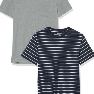 Striped and Solid Kids T-Shirt Set